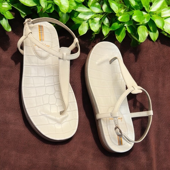 New Sam Edelman Women's Naomi Ivory Sandal ￼ ~Size 7.5 - Picture 2 of 12